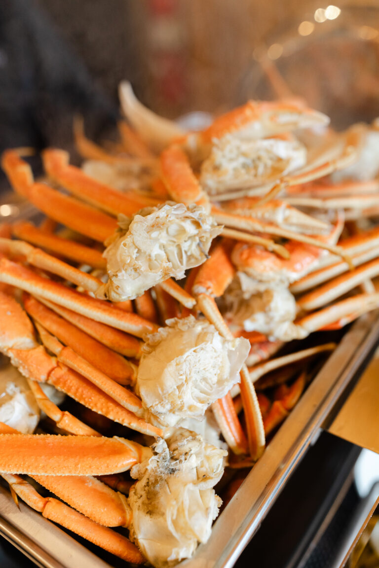Crab at Fin Island Lodge in Sitka Alaska